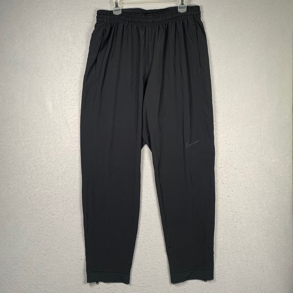 Nike Phenom Elite Running Pants Mens 2XL Black Ankle Zip DB1747-010